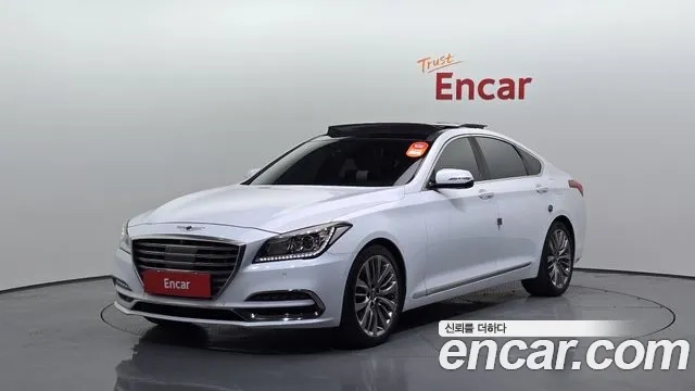 Genesis G80 2018 Белый из Кореи