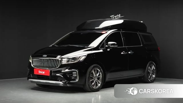 Kia The New Carnival 2019 Черный из Кореи