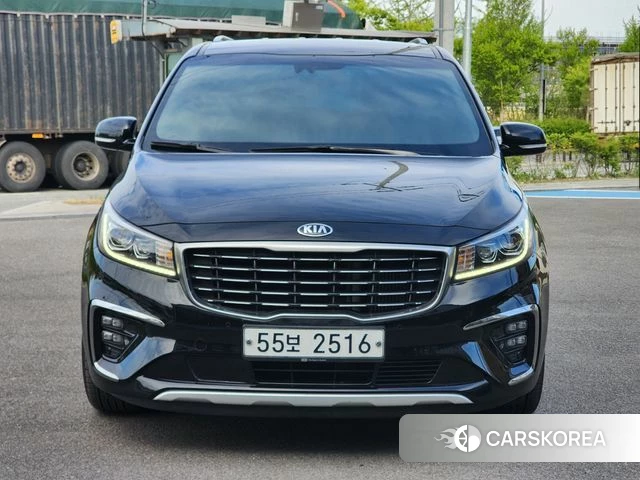 Kia The New Carnival 2019 Черный из Кореи