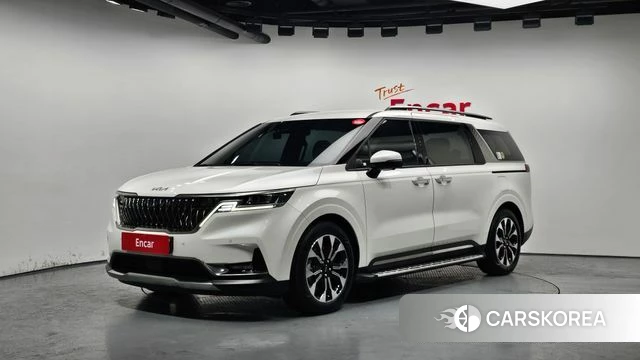 Kia Carnival 4th generation 2023 Белый из Кореи