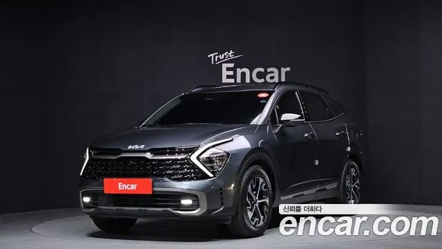 Kia Sportage 5th Generation Hybrid 2023 Серый из Кореи