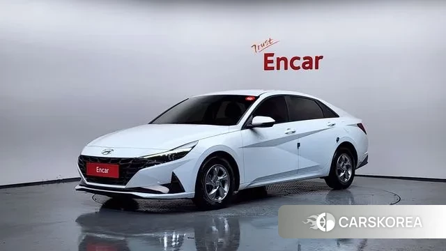 Hyundai Avante (CN7) 2020 Белый из Кореи