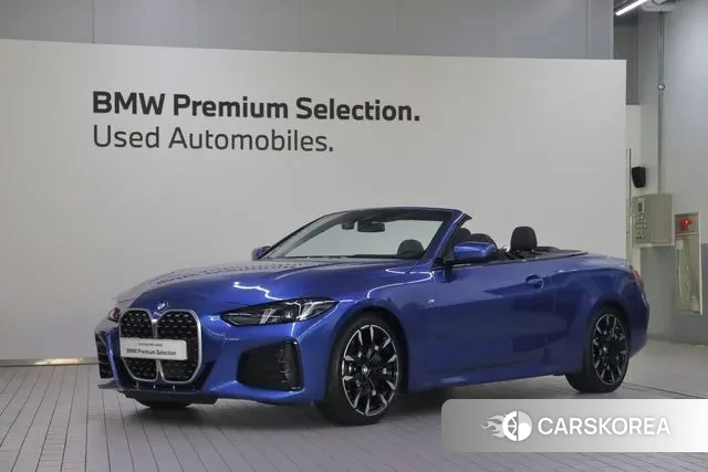 BMW 4 Series (G22) 2025 Синий из Кореи