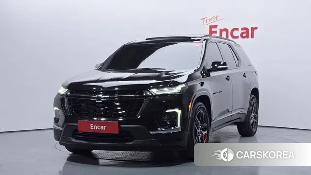 Chevrolet (GM Daewoo) Traverse 2022 Черный из Кореи