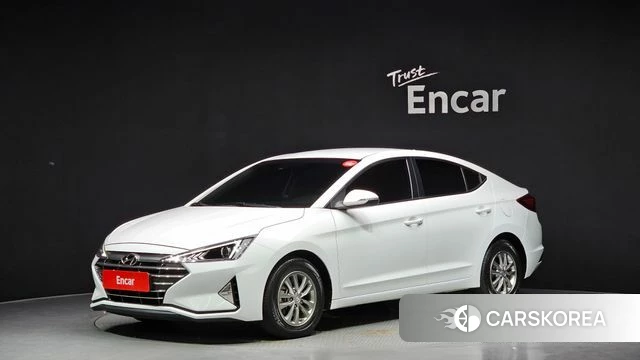 Hyundai The New Avante AD 2019 Белый из Кореи