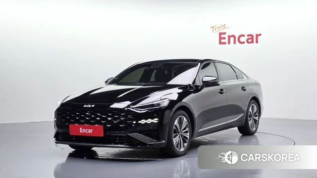 Kia K8 Hybrid 2022 Черный из Кореи