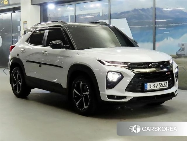 Chevrolet (GM Daewoo) Trailblazer 2022 Белый из Кореи