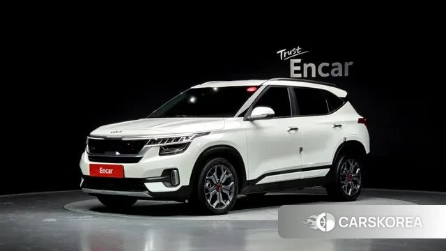 Kia Seltos 2021 Белый из Кореи