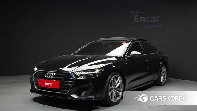 Audi A7 (4K) 2020 Черный из Кореи