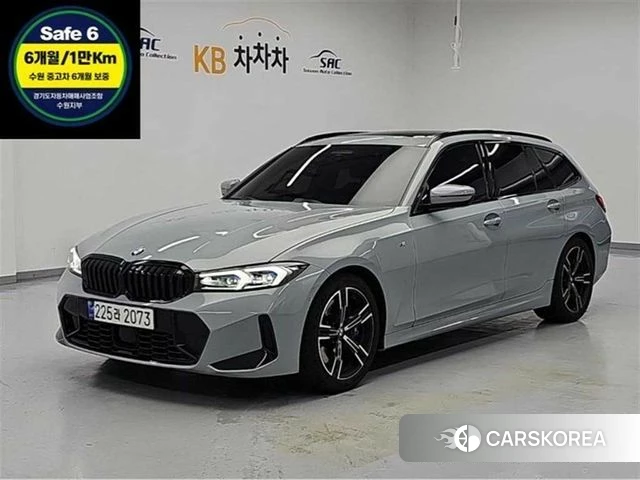 BMW 3 Series (G20) 2023 Серебристо-серый из Кореи