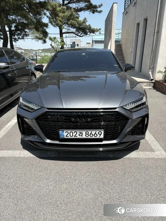 Audi A7 (4K) 2022 Серый из Кореи