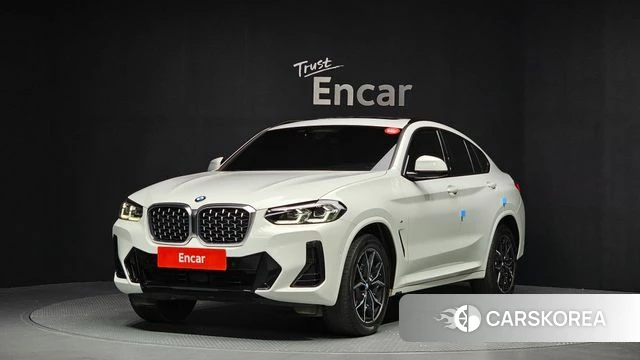 BMW X4 (G02) 2021 Белый из Кореи