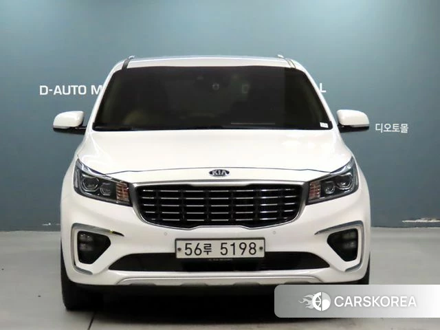 Kia The New Carnival 2018 Белый из Кореи