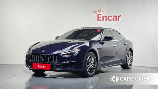 Maserati Ghibli 2021 Синий из Кореи