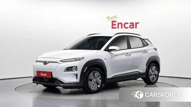 Hyundai Kona Electric 2020 Белый из Кореи