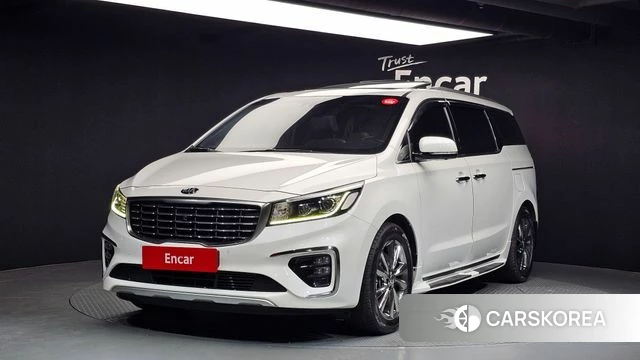 Kia The New Carnival 2019 Белый из Кореи