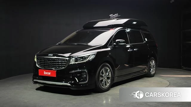 Kia The New Carnival 2019 Черный из Кореи