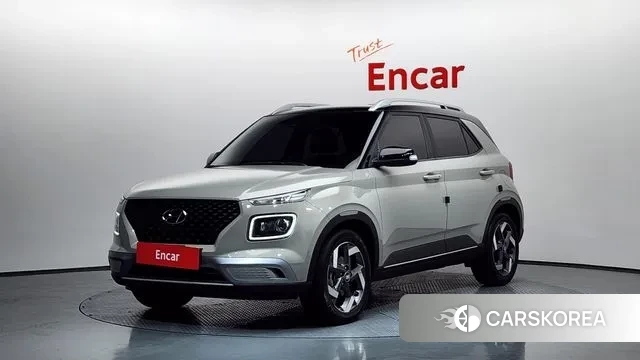 Hyundai Venue 2020 Серебристо-серый из Кореи