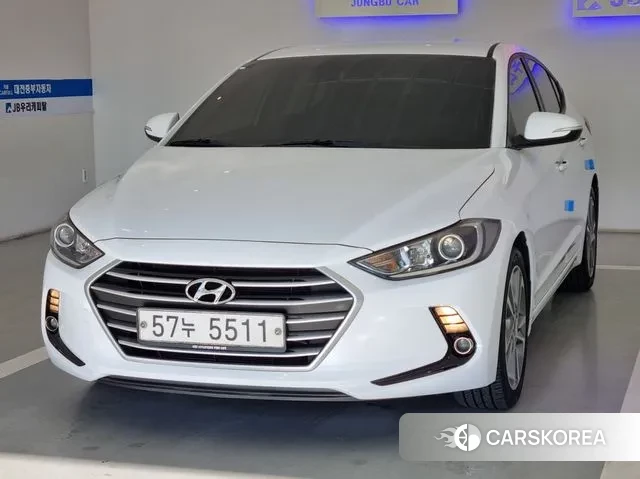 Hyundai Avante AD 2018 Белый из Кореи