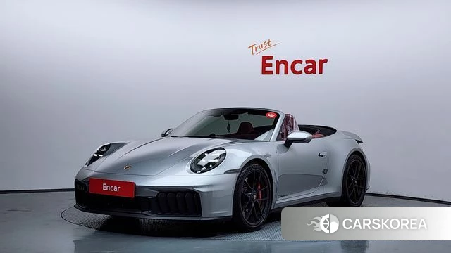 Porsche 911(992) 2025 Серебристо-серый из Кореи