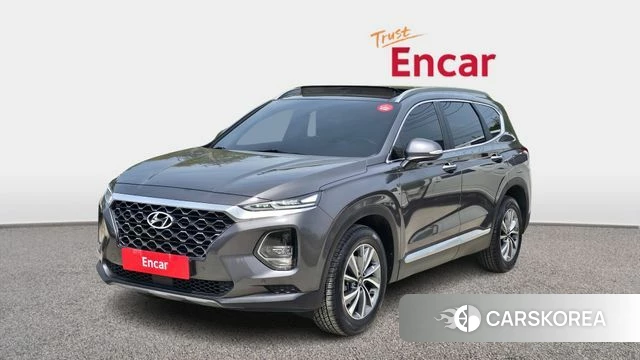 Hyundai Santa Fe TM 2020 Серый из Кореи