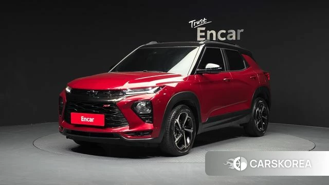 Chevrolet (GM Daewoo) Trailblazer 2020 Красный из Кореи