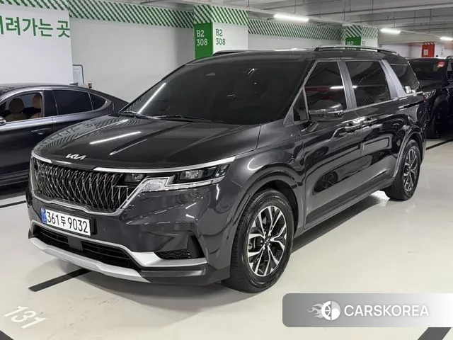 Kia Carnival 4th generation 2021 Серый из Кореи