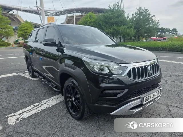 Ssangyong Rexton Sports Cannes 2021 Черный из Кореи