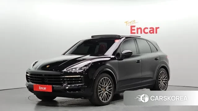 Porsche Cayenne (PO536) 2020 Черный из Кореи