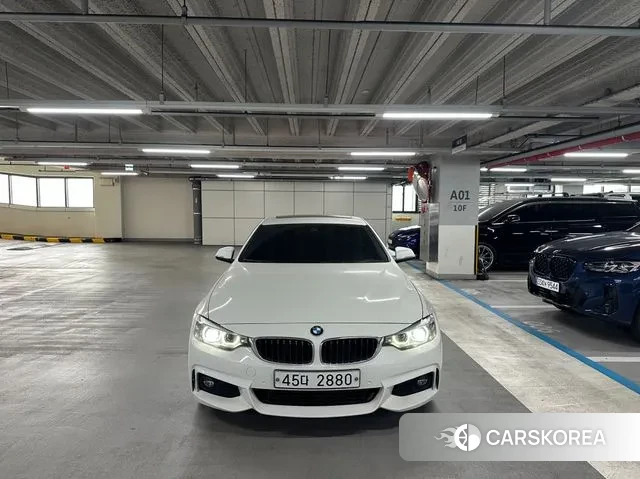 BMW 4 Series (F32) 2018 Белый из Кореи
