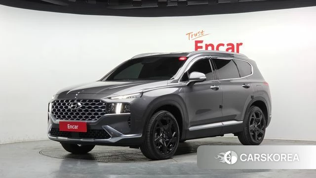 Hyundai The New Santa Fe 2020 Серый из Кореи