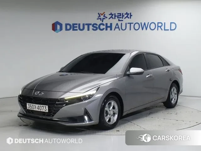 Hyundai Avante (CN7) 2020 Серый из Кореи