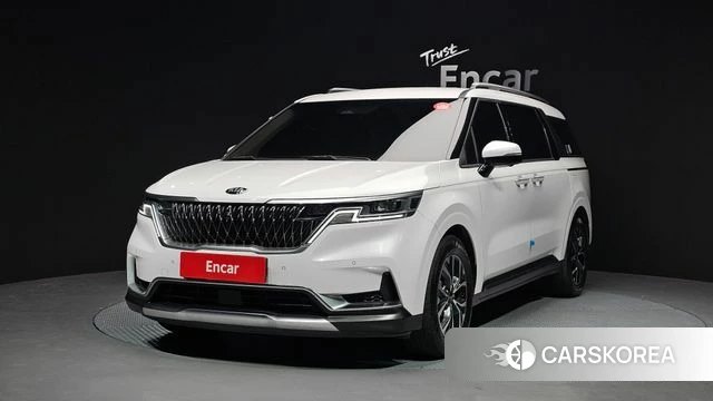 Kia Carnival 4th generation 2021 Белый из Кореи