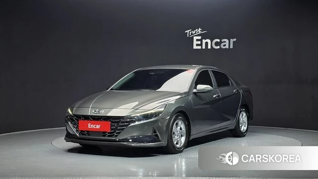 Hyundai Avante (CN7) 2020 Серый из Кореи