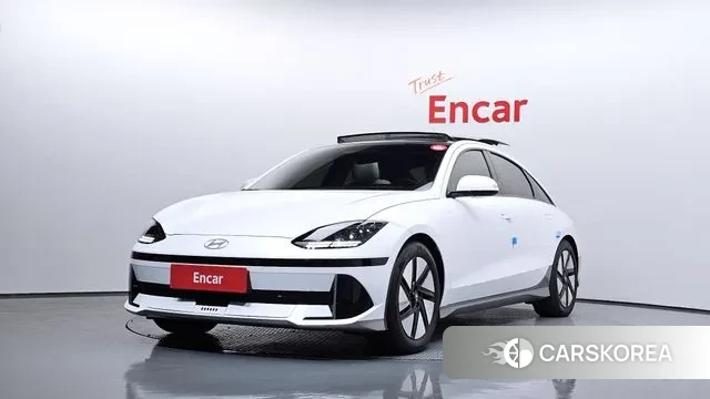 Hyundai Ionic 6 2022 Белый из Кореи