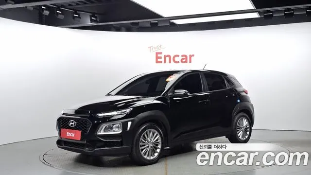 Hyundai Kona 2019 Черный из Кореи