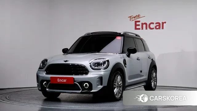 Mini Cooper Countryman 2021 Серебристо-серый из Кореи