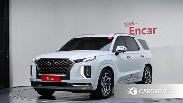 Hyundai Palisade 2022 Белый из Кореи