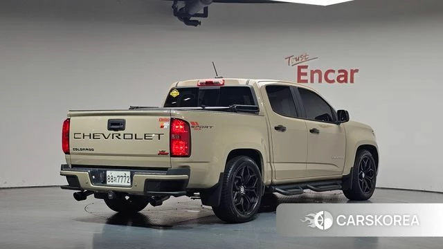 Chevrolet (GM Daewoo) Real New Colorado 2022 Коричневый из Кореи