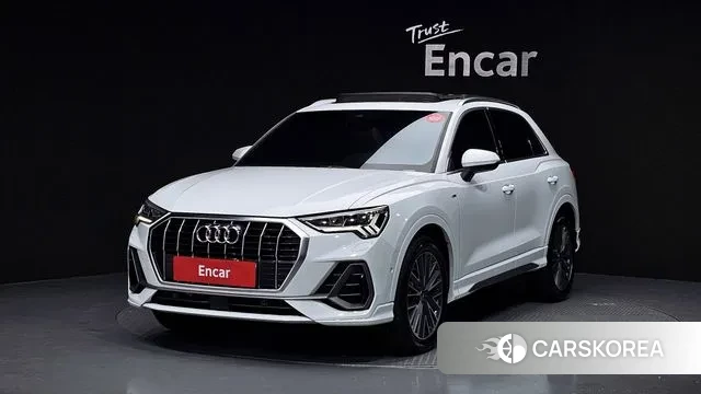 Audi Q3 (F3) 2022 Белый из Кореи