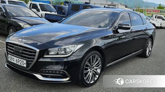 Genesis G80 2018 Черный из Кореи