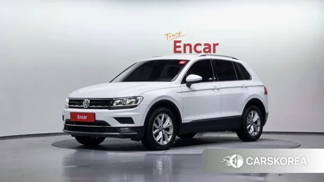 Volkswagen Tiguan second Generation 2020 Белый из Кореи