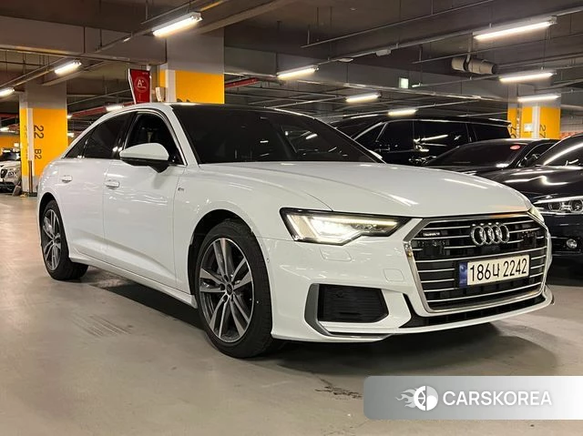 Audi A6 (C8) 2022 Белый из Кореи