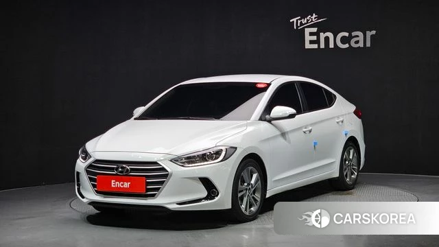 Hyundai Avante AD 2018 Белый из Кореи