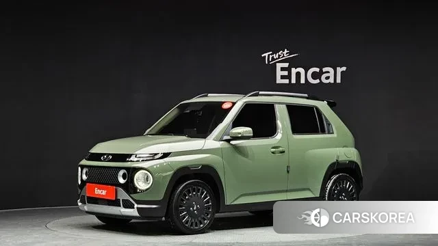 Hyundai Casper 2021 Темно-зеленый из Кореи