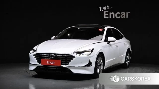 Hyundai Sonata (DN8) 2019 Белый из Кореи