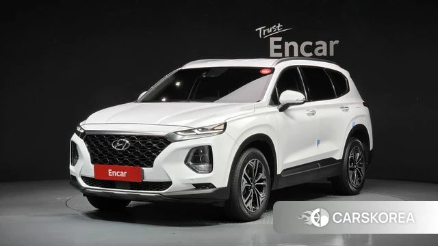 Hyundai Santa Fe TM 2018 Белый из Кореи