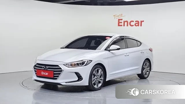 Hyundai Avante AD 2018 Белый из Кореи