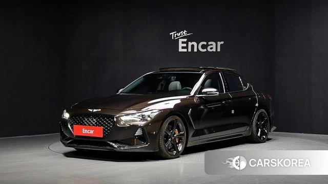 Genesis G70 2018 Коричневый из Кореи
