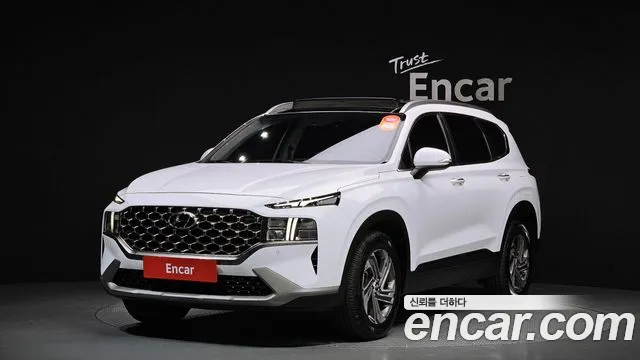 Hyundai The New Santa Fe 2022 Белый из Кореи